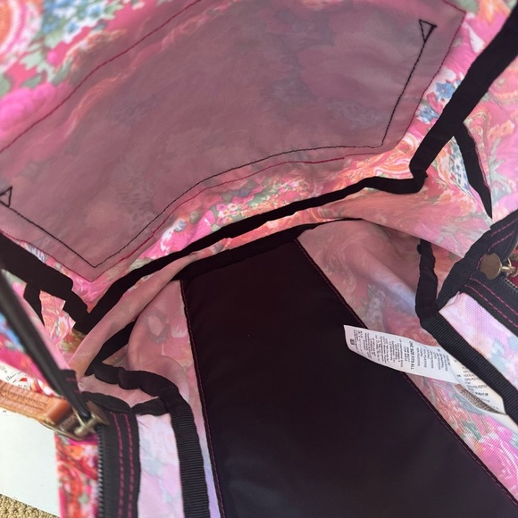 Vans Floral Backpack with Front Pocket Organizer Pink - Picture 8 of 12